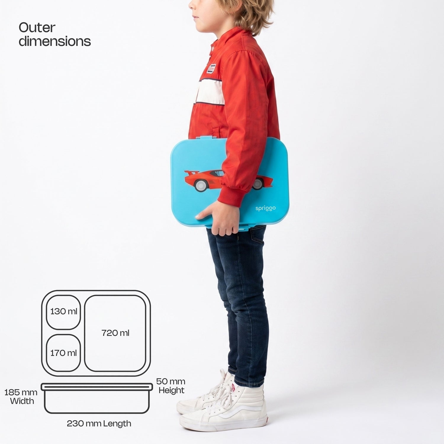 Vault Pro Kids Lunchbox- Rider (Car)