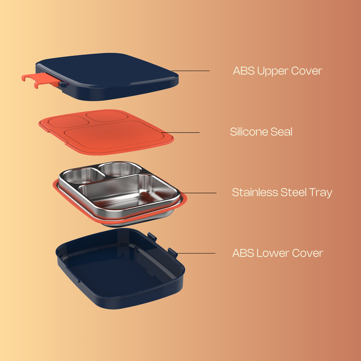 صندوق غداء فانتك للأطفال