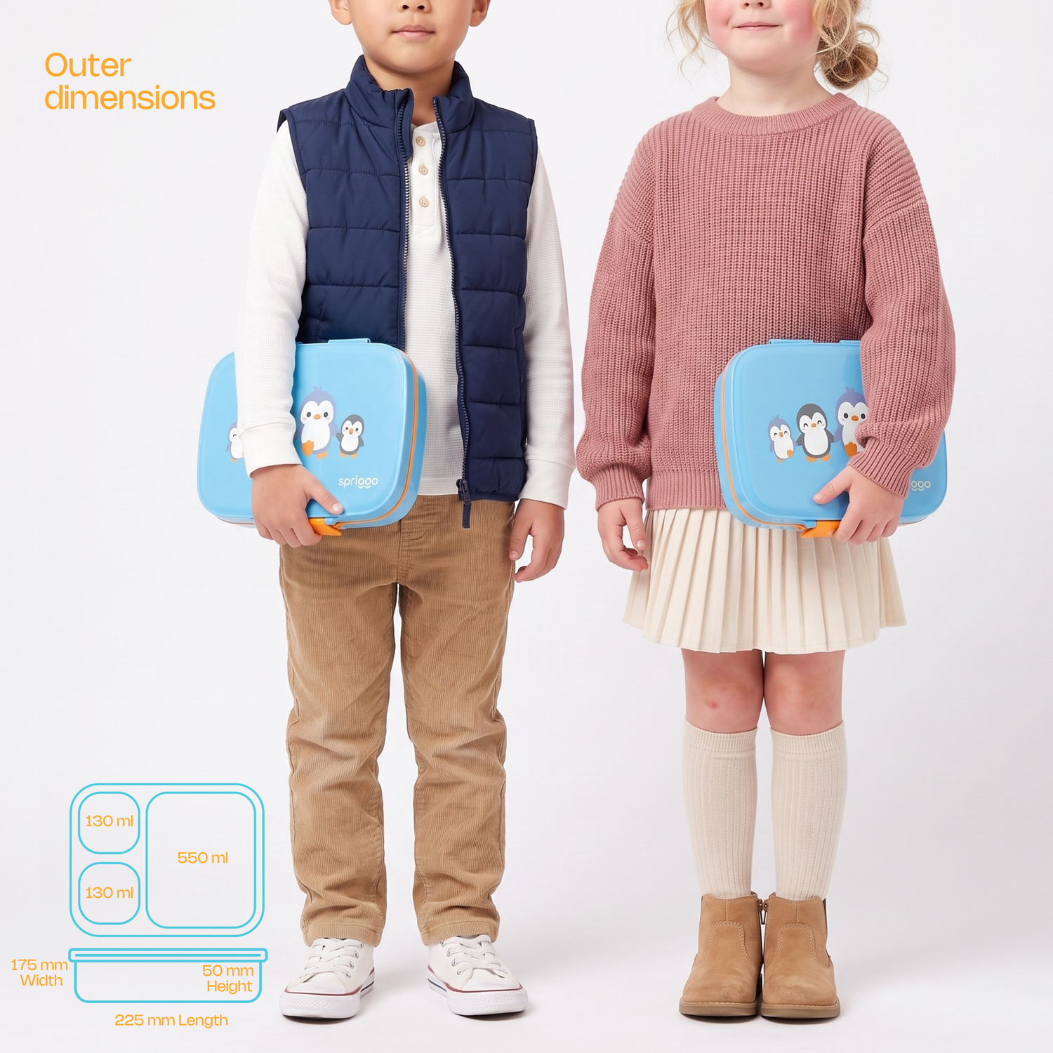 Vault Funk Kids Lunchbox- Penguin Pals